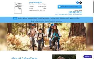 Idaho Allergy And Asthma Clinic website