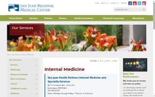 San Juan Health Partners Internal Medicine and Specialty Services