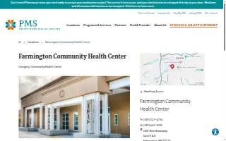 Farmington Community Health Center website