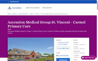 Ascension Medical Group St. Vincent - Carmel Primary Care