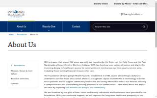 Saint Joseph Health System: Foundation of Saint Joseph Health System