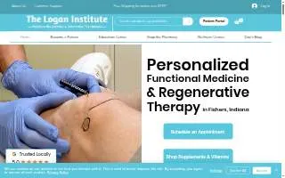 The Logan Institute For Health & Wellness website