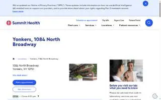 Summit Health (formerly Westmed) | Yonkers – Boyce Thompson website