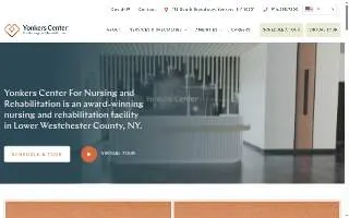 Yonkers Center For Nursing and Rehabilitation website