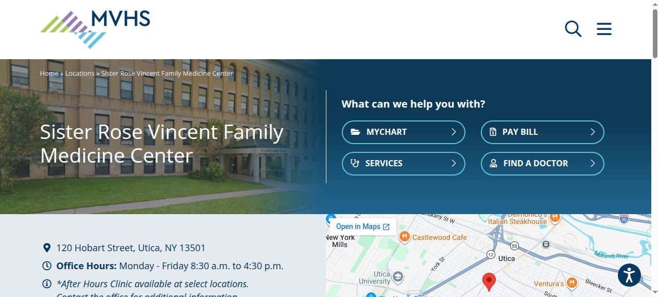 Sister Rose Vincent Family Medicine Center