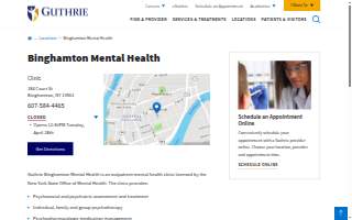 Guthrie Binghamton Mental Health