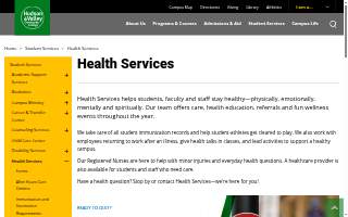 Hvcc Health Services