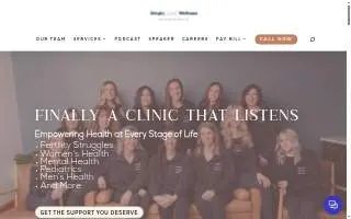 Simply You Wellness website
