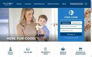 Sanford Medical Center of Bismarck website