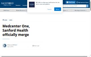 Medcenter One Inc