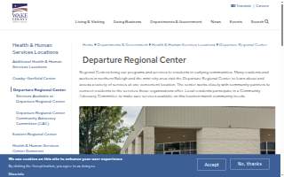 Wake County Human Services Center at Departure Drive