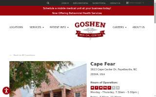 Goshen Medical Center - Cape Fear Office
