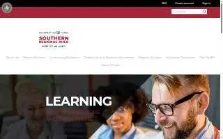 Southern Regional AHEC website