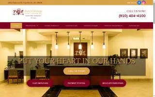 Fayetteville Heart Center PC website