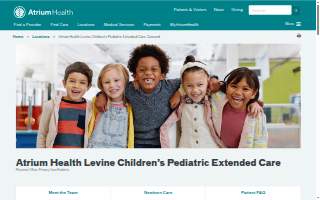 Atrium Health Levine Children’s Pediatric Extended Care Concord