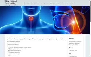 Salina Regional Endocrinology website