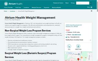 Atrium Health Weight Management