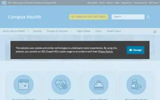 Campus Health website