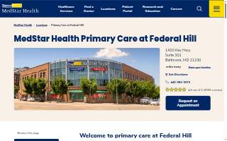 MedStar Health Primary Care at Federal Hill