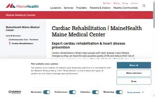 Turning Point Cardiac Rehabilitation & Prevention Testing website