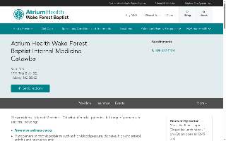 Atrium Health Wake Forest Baptist Internal Medicine - Catawba
