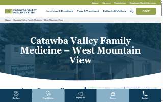 Catawba Valley Family Medicine - West Mountain View