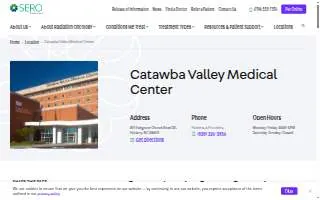SERO at Catawba Valley Medical Center website