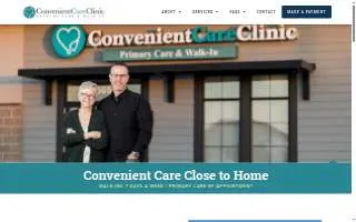 Convenient Care Clinic of West Fargo website