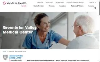 CAMC Greenbrier Valley Medical Center website
