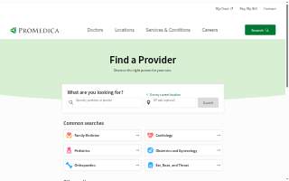 Promedica Health Center