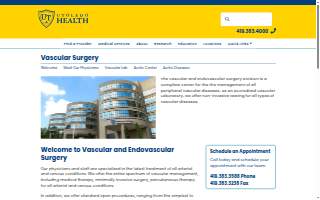 The University of Toledo Medical Center-Vascular and Endovascular Surgery
