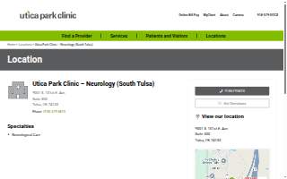 Utica Park Clinic - Neurology (South Tulsa)