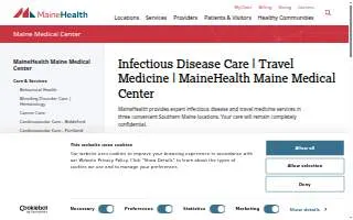 MaineHealth Infectious Disease - South Portland website