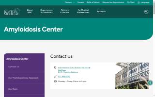 Amyloidosis Center at Boston Medical Center