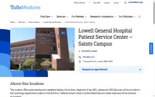 Lowell General Hospital Patient Service Center – Saints Campus