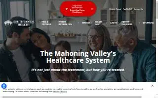 Southwoods Primary Care of Youngstown website