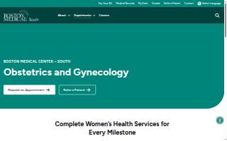 Gynecological Health at Boston Medical Center - South