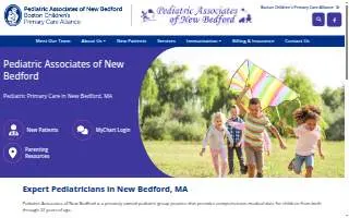 Pediatric Associates of New Bedford website