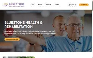 Bluestone Health & Rehabilitation website