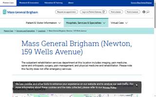 Mass General Brigham (Newton, 159 Wells Avenue)