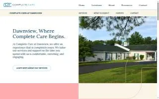 Complete Care at Dawnview website