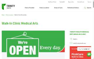 Trinity Health FirstCare Walk-In Clinic