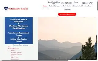 Alternative Health website