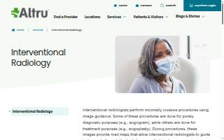 Altru's Interventional Radiology