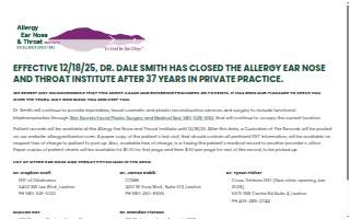 Allergy Ear Nose & Throat Institute