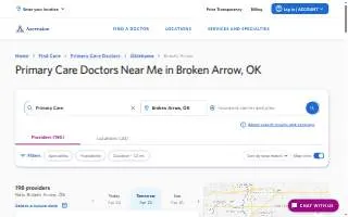 Oklahoma Medical Doctors Broken Arrow website