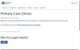 Multnomah County Southeast Health Center
