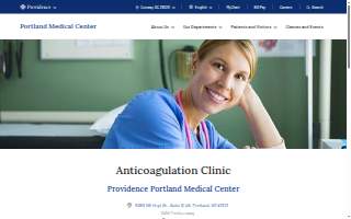 Providence Portland Medical Center Anticoagulation and Pharmacotherapy Clinic