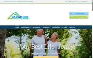 Paradigm Restorative Health Clinic website