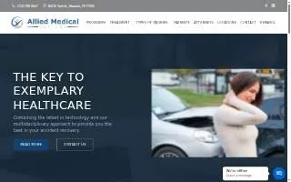Allied Medical Center website